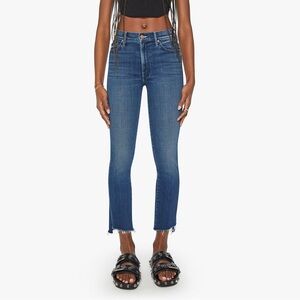 NWOT Mother Jeans The Insider Step Fray Sake To Me Size 28